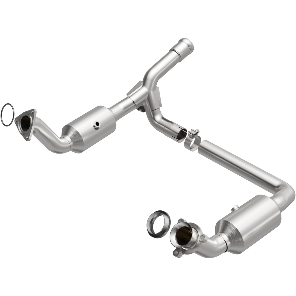 19-23 Chevrolet Silverado 1500 / GMC Sierra 1500 / 21-23 Chevrolet Suburban / Tahoe / GMC Yukon/Yukon XL OEM Grade Federal/EPA Compliant Direct-Fit Catalytic Converter