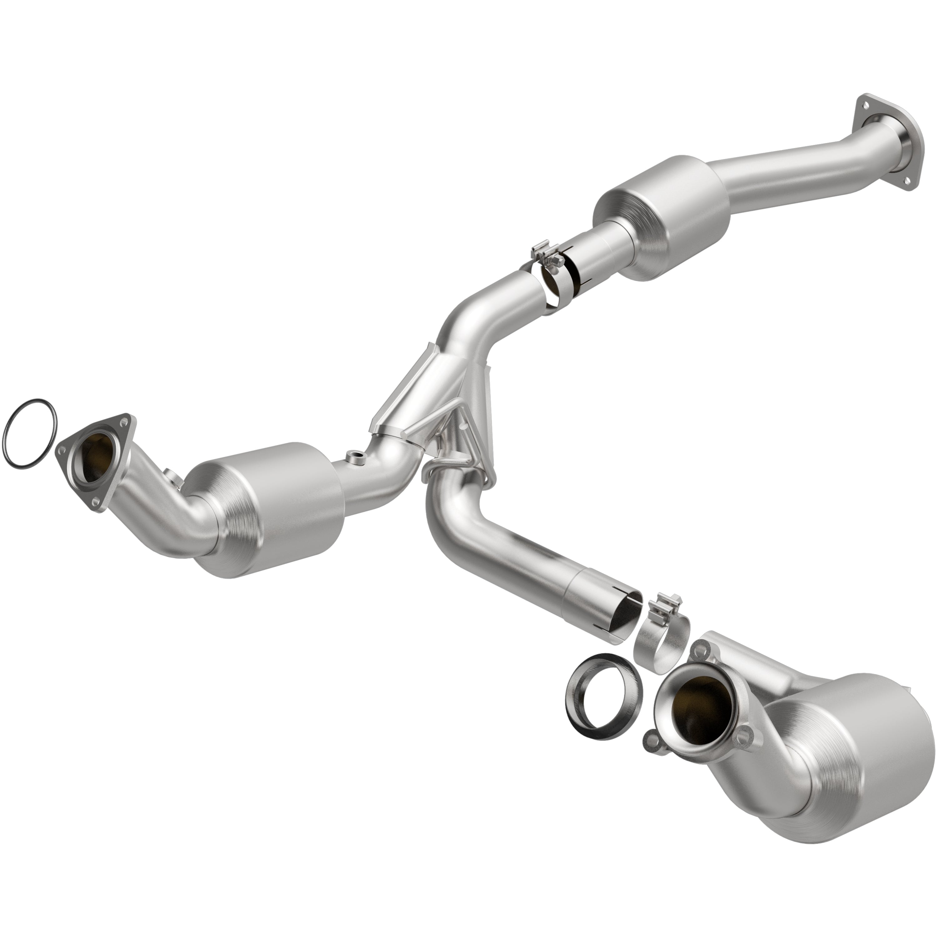 20-23 Chevrolet Silverado 2500/3500 HD / GMC Sierra 2500/3500 HD OEM Grade Federal/EPA Compliant Direct-Fit Catalytic Converter