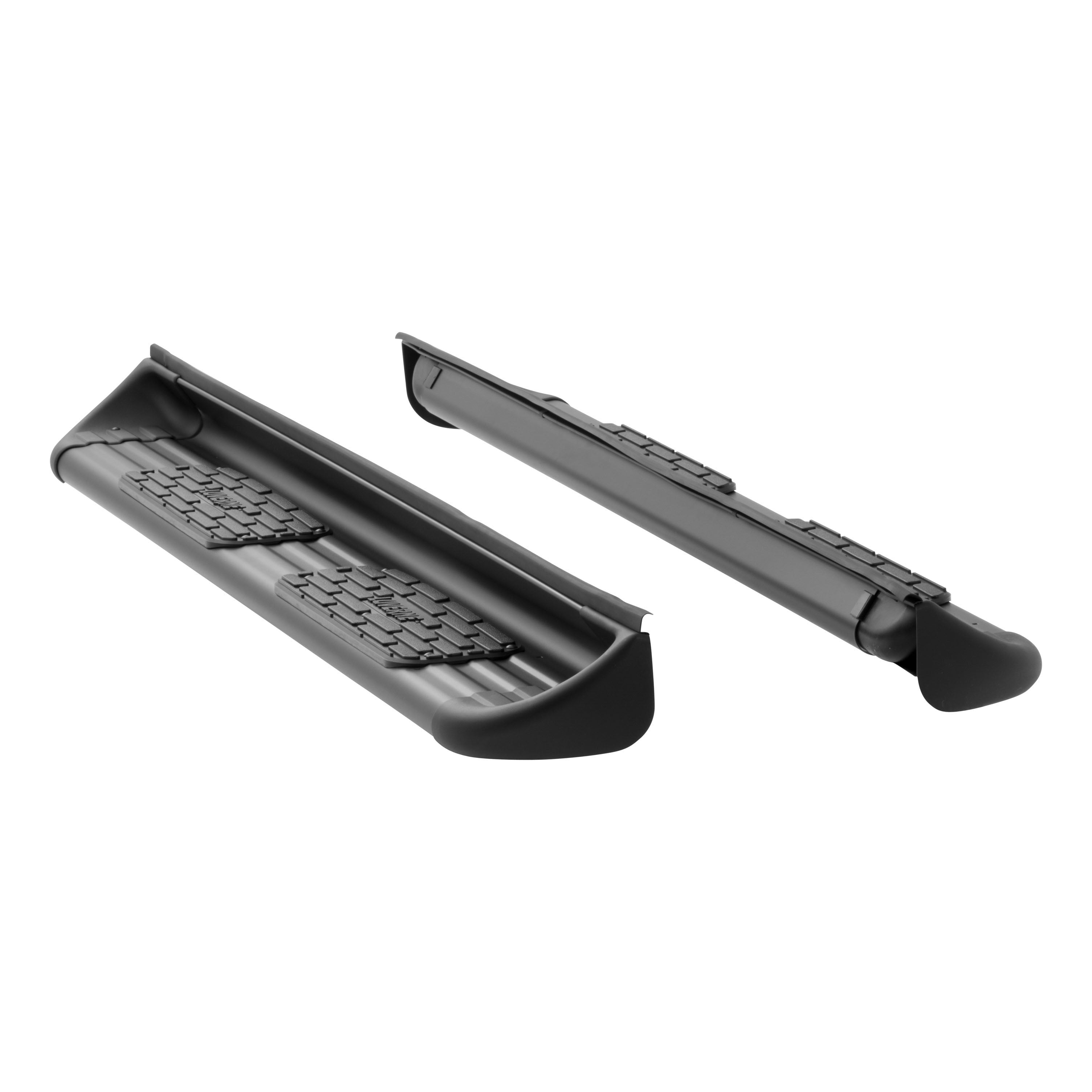 LUVERNE Black Stainless Steel Side Entry Steps, 2015-2026 Ford F-150, 2017-2026 Ford F-250/F-350/F-450 Super Duty