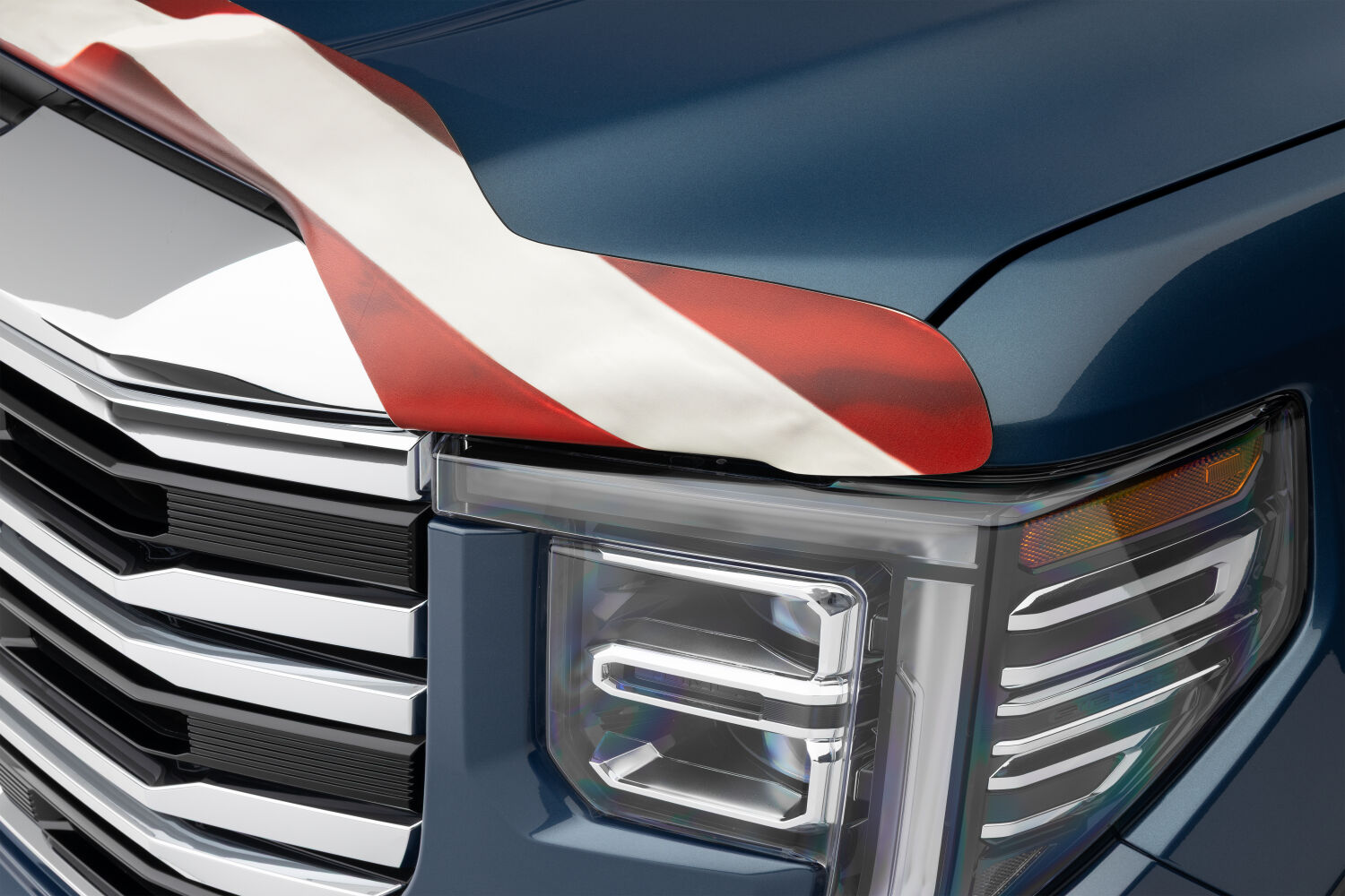 Eagle American Flag Bug Shield For 2014-2021 Tundra Husky Liners