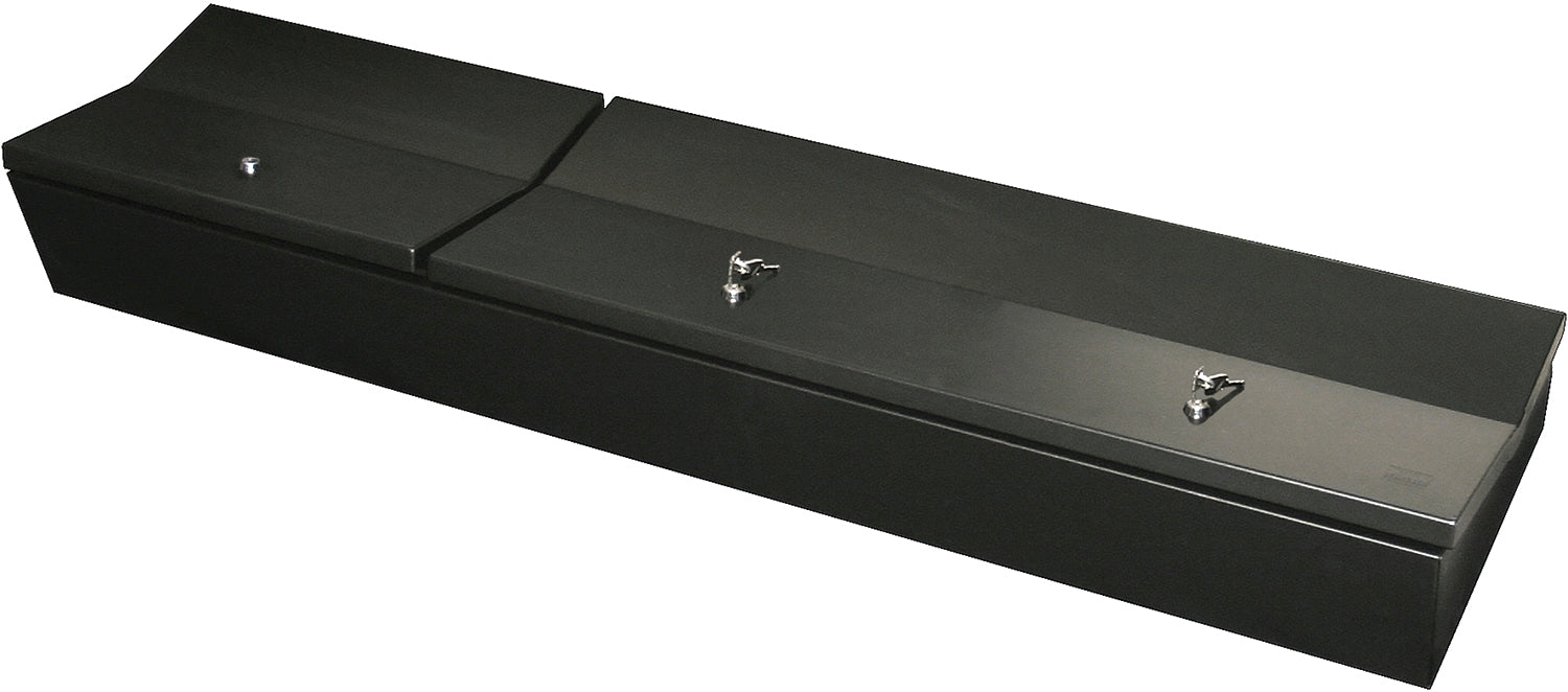 Rear Underseat Lockbox - 09-14 F-150 w/ Crew Cab w/o Subwoofer Black Tuffy Security Products