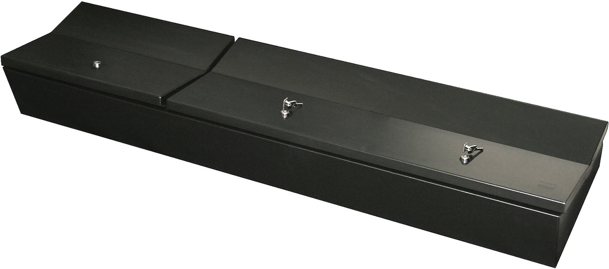 Rear Underseat Lockbox - 09-14 F-150 w/ Crew Cab w/o Subwoofer Black Tuffy Security Products