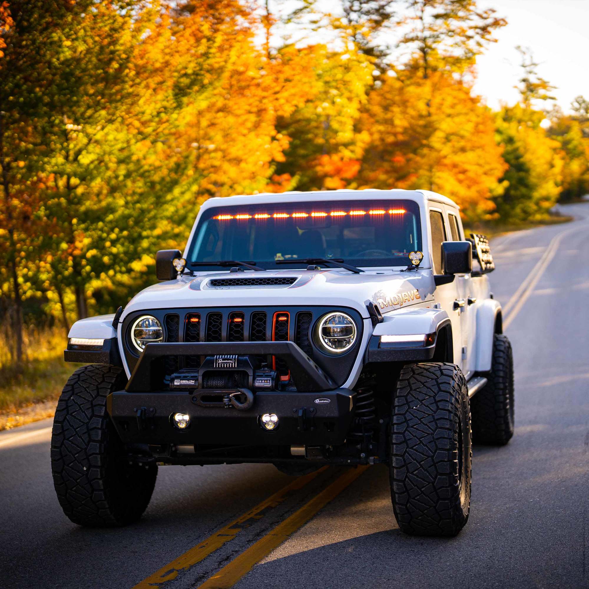 KC Flex Era 3 LED 3.5 Inch SAE Fog 2- Light Master Kit KC HiLiTES