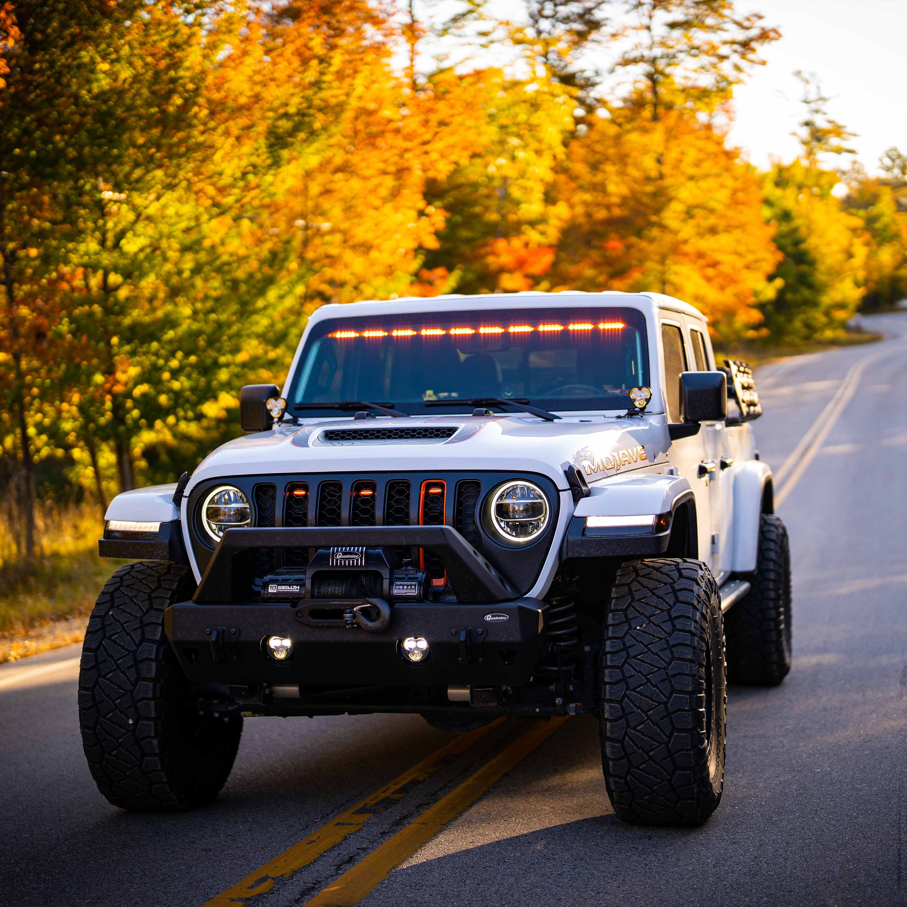 KC Flex Era 3 LED 3.5 Inch SAE Fog 2- Light Master Kit KC HiLiTES
