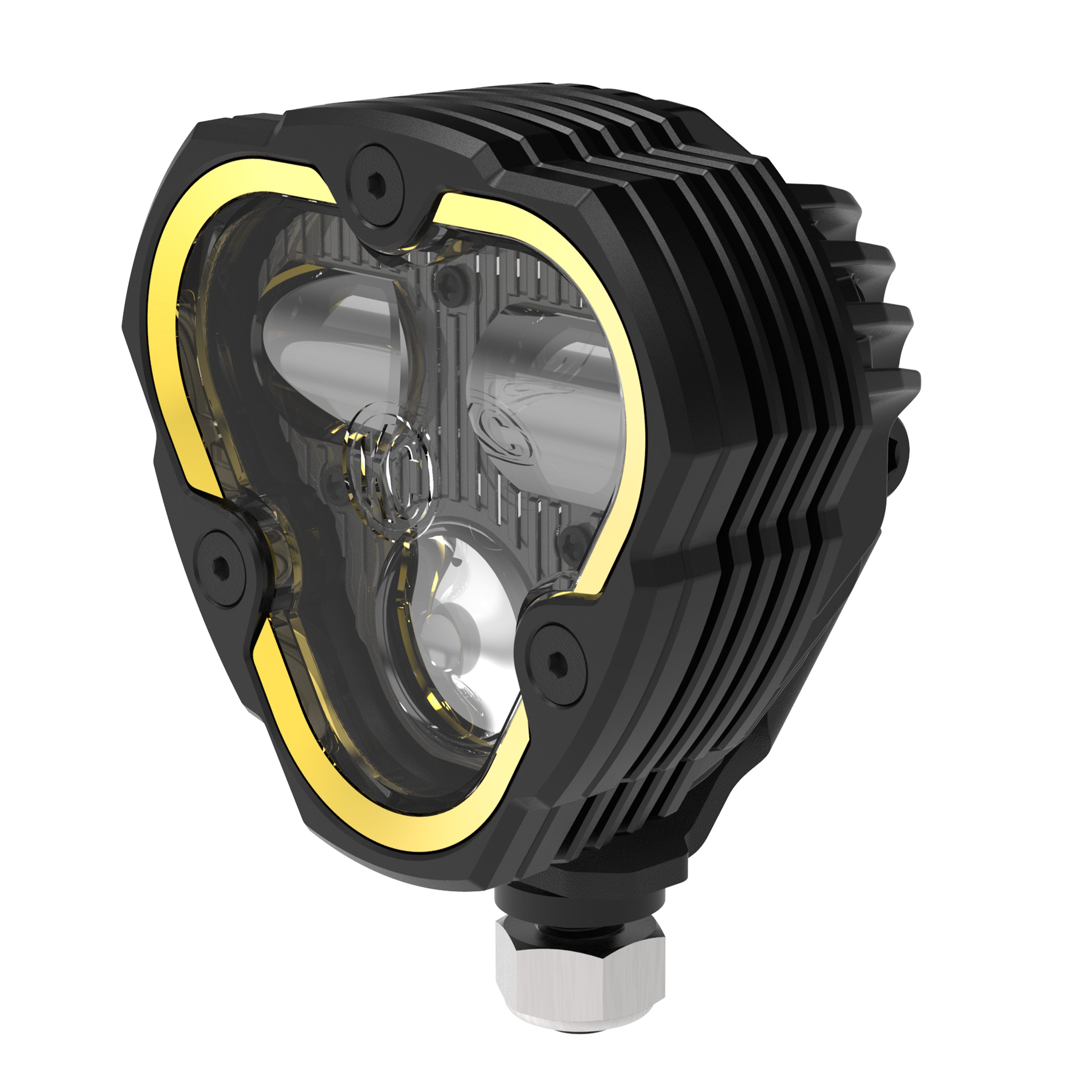 KC Flex Era 3 LED 3.5 Inch SAE Fog 2- Light Master Kit KC HiLiTES