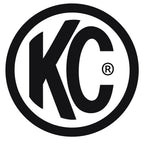 KC Flex Era 3 LED 3.5 Inch SAE Fog 2- Light Master Kit KC HiLiTES