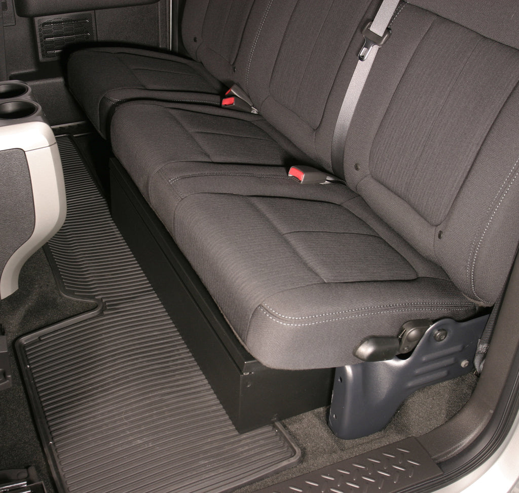 Rear Underseat Lockbox - 09-14 F-150 w/ Extended Cab Black Tuffy Security Products