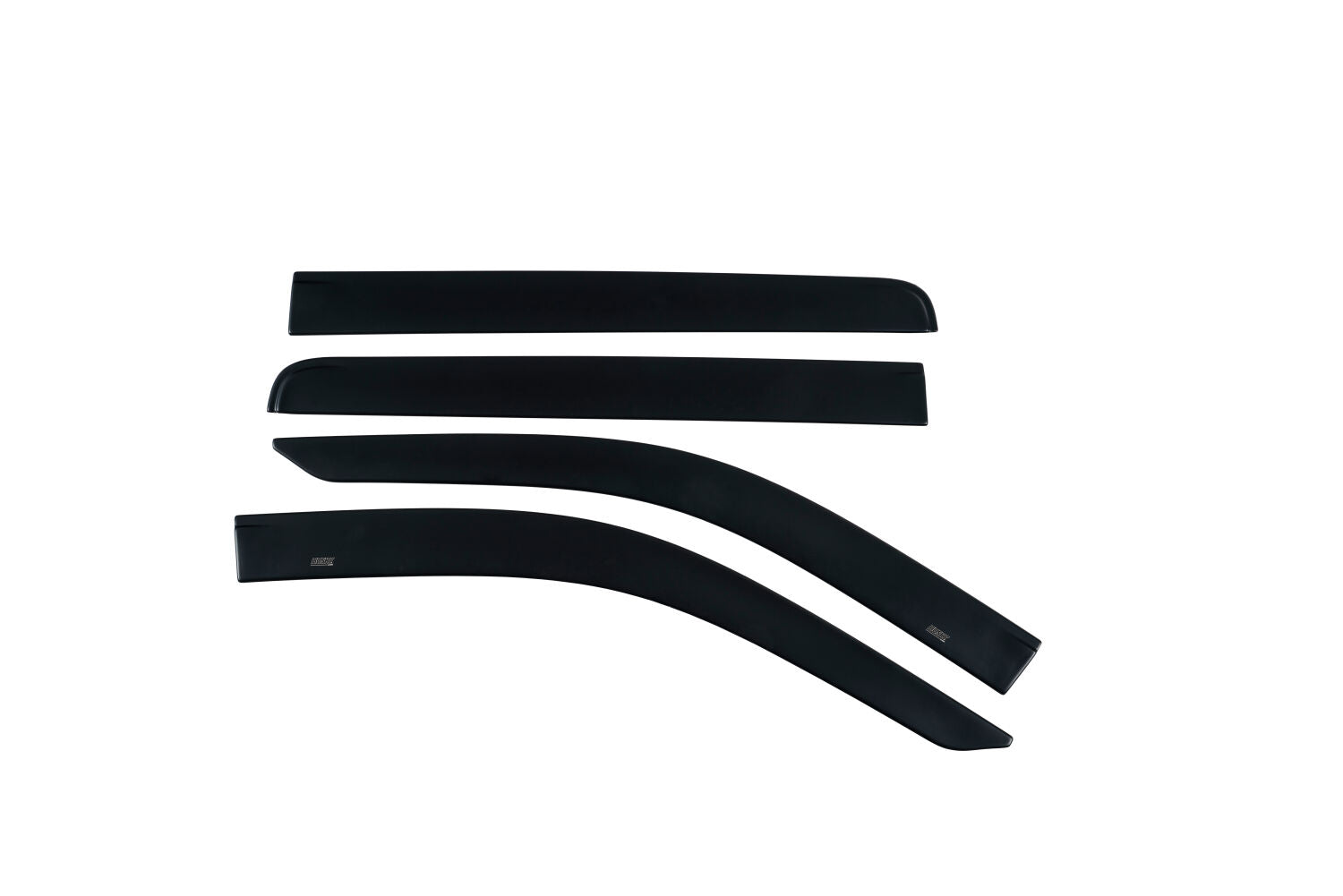 Low Profile Ventvisor Deflector Matte Black Outside Mount 4 Piece For 2015-2025 Colorado/Canyon Husky Liners