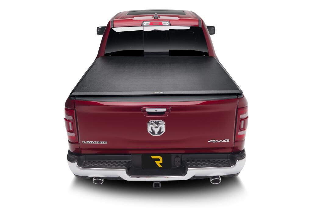 TruXport Tonneau Cover Black 2019-2026 (New Body Style) Ram 1500 6 Foot 4 Inch Bed without RamBox with or without Multifunction Tailgate Truxedo