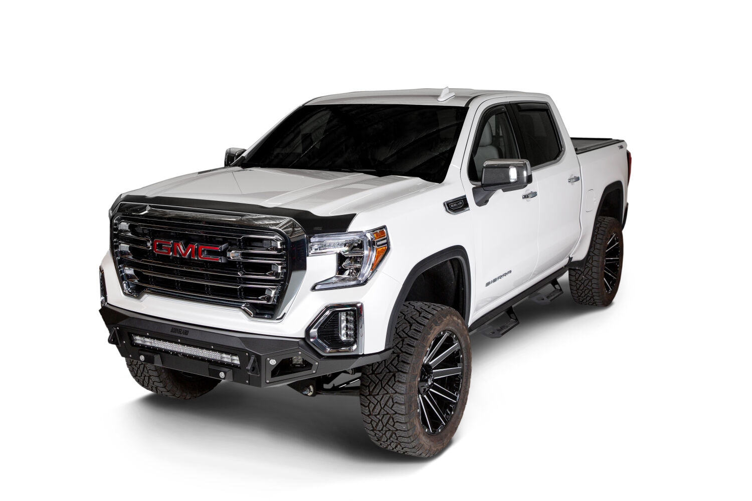 Aeroskin Hood Protector Matte Black Low Profile For 2019-2026 Sierra 1500 Husky Liners