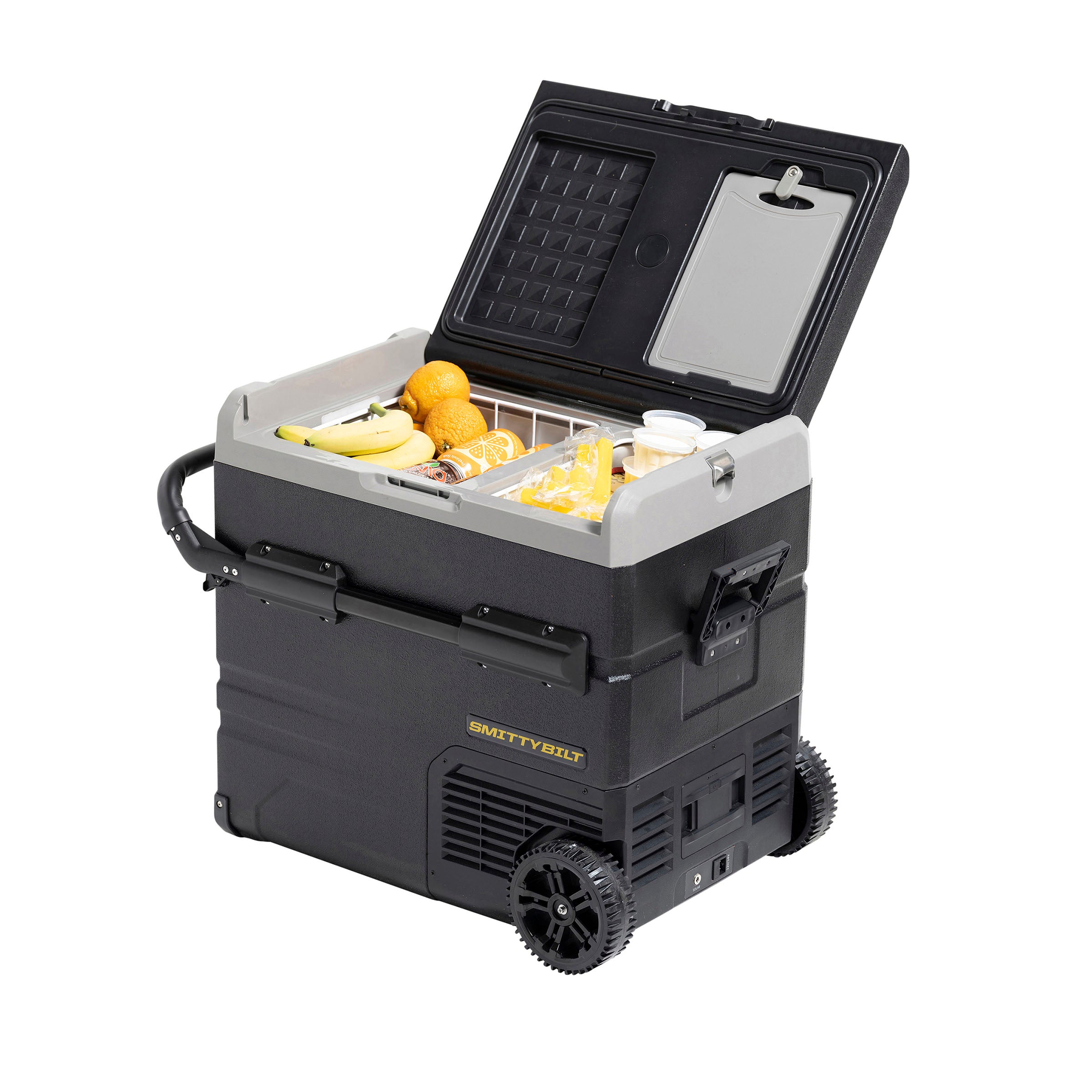 Waypoint 55L Fridge/Freezer Dual Zone Fridge Outside Dimensions 28 inch Long x 22.5 inch tall x 18.1 Inch Wide Smittybilt