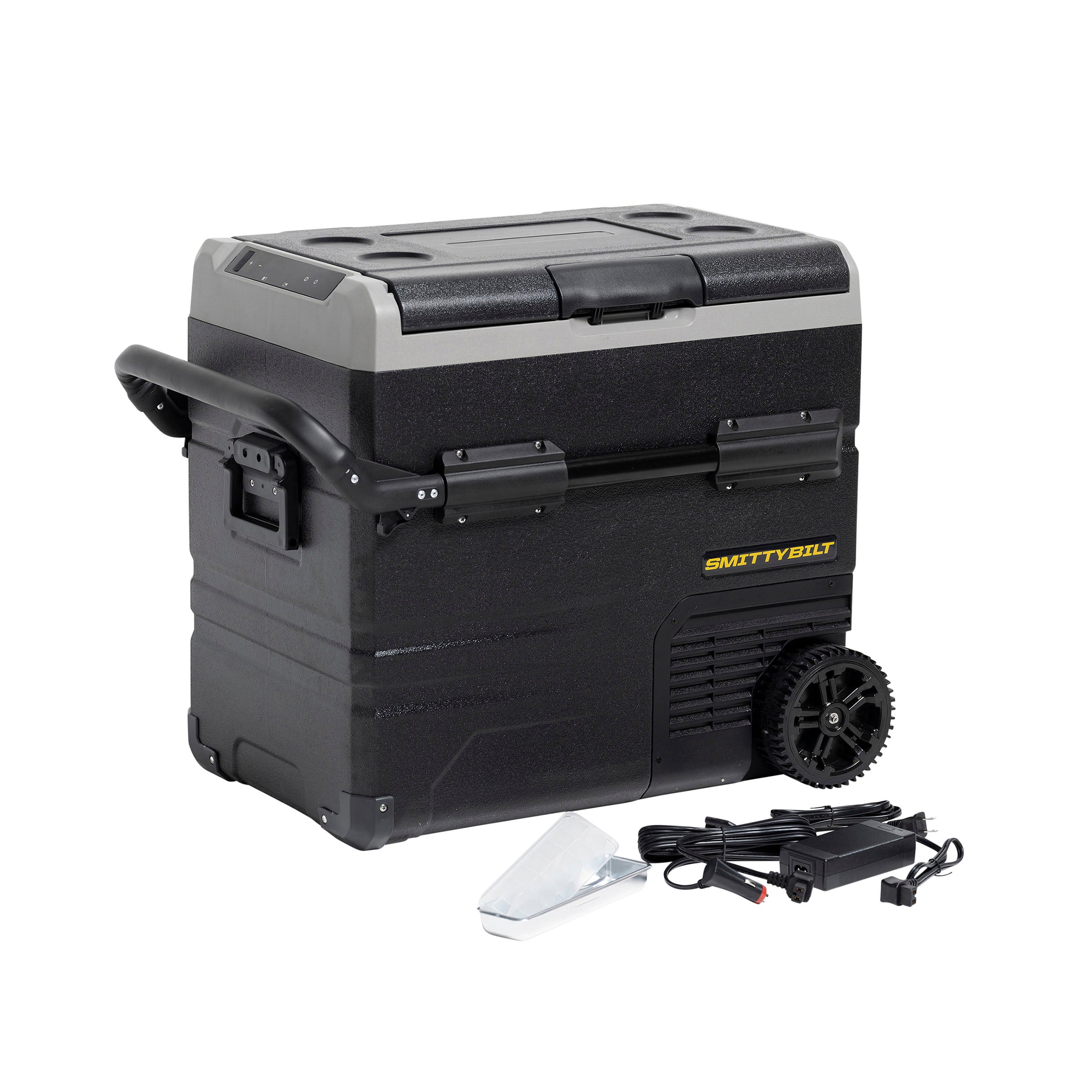 Waypoint 55L Fridge/Freezer Dual Zone Fridge Outside Dimensions 28 inch Long x 22.5 inch tall x 18.1 Inch Wide Smittybilt