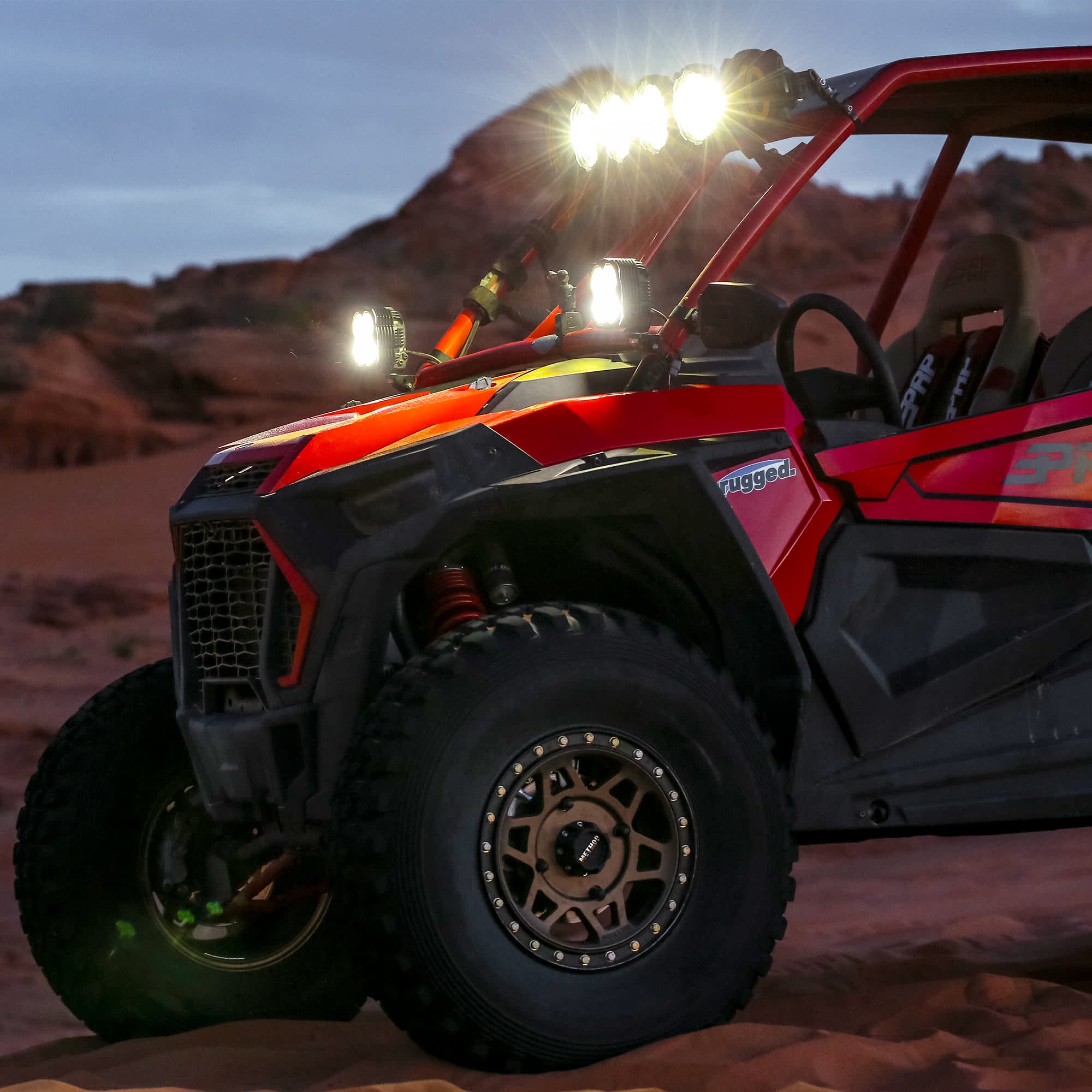 Flex Era 4 LED 5 Inch Master 2 Light System KC HiLiTES