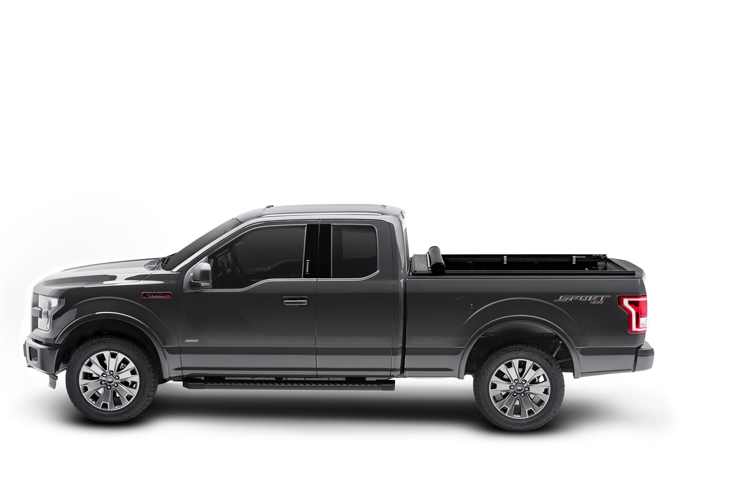 TruXport Tonneau Cover Black 2009-2014 Ford F-150 6 Foot 6 Inch Bed without Cargo Management System Truxedo