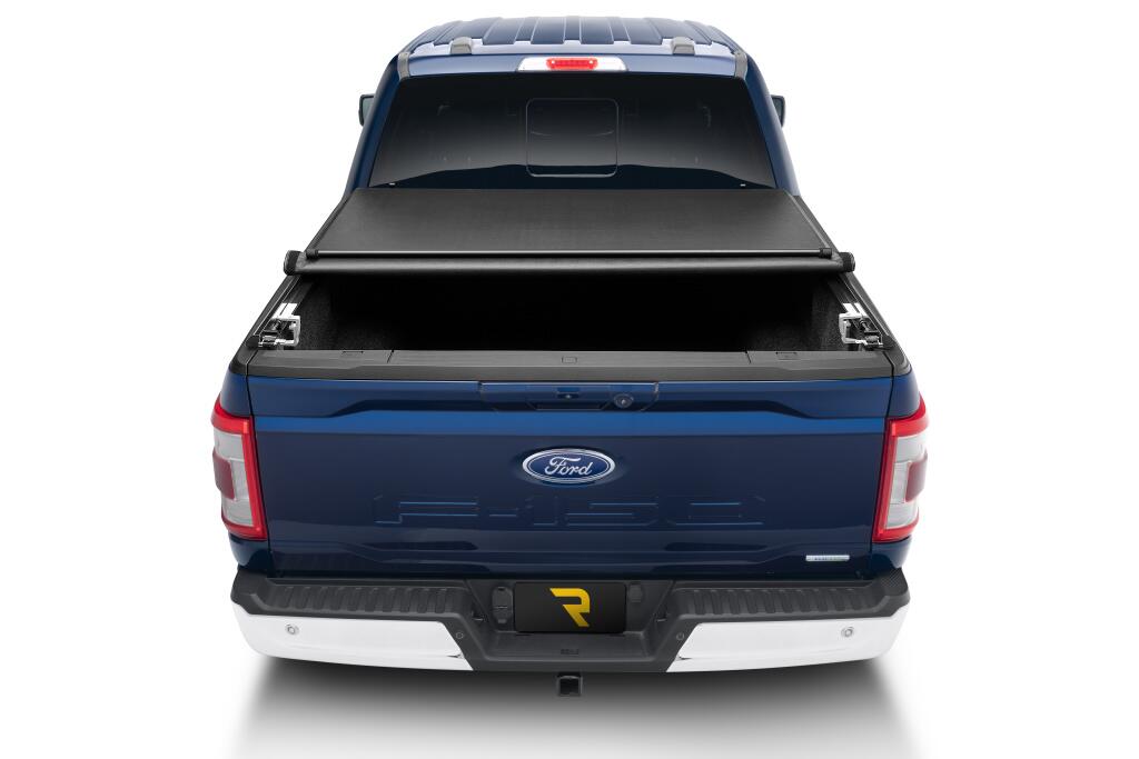 TruXport Tonneau Cover Black 2015-2025 Ford F-150 6 Foot 7 Inch Bed Truxedo