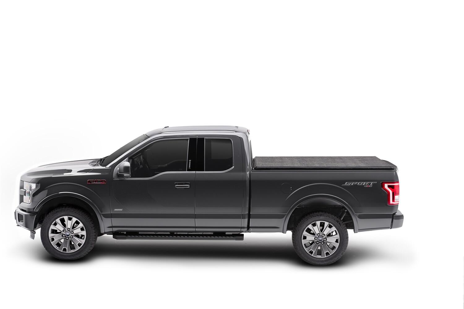 TruXport Tonneau Cover Black 2009-2014 Ford F-150 8 Foot Bed Truxedo