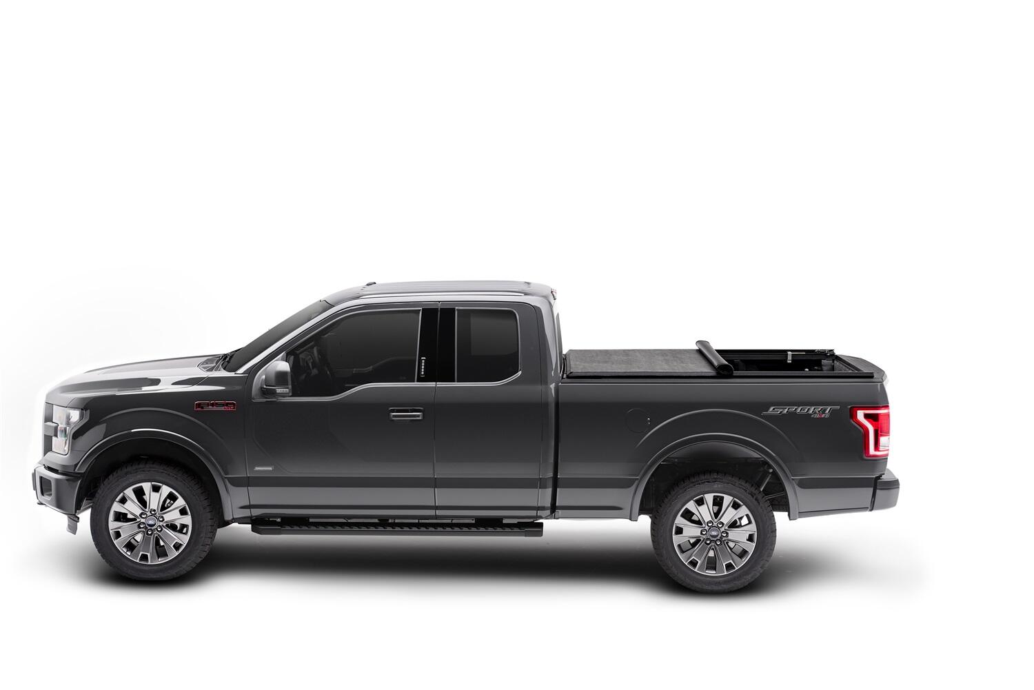 TruXport Tonneau Cover Black 2009-2014 Ford F-150 8 Foot Bed Truxedo