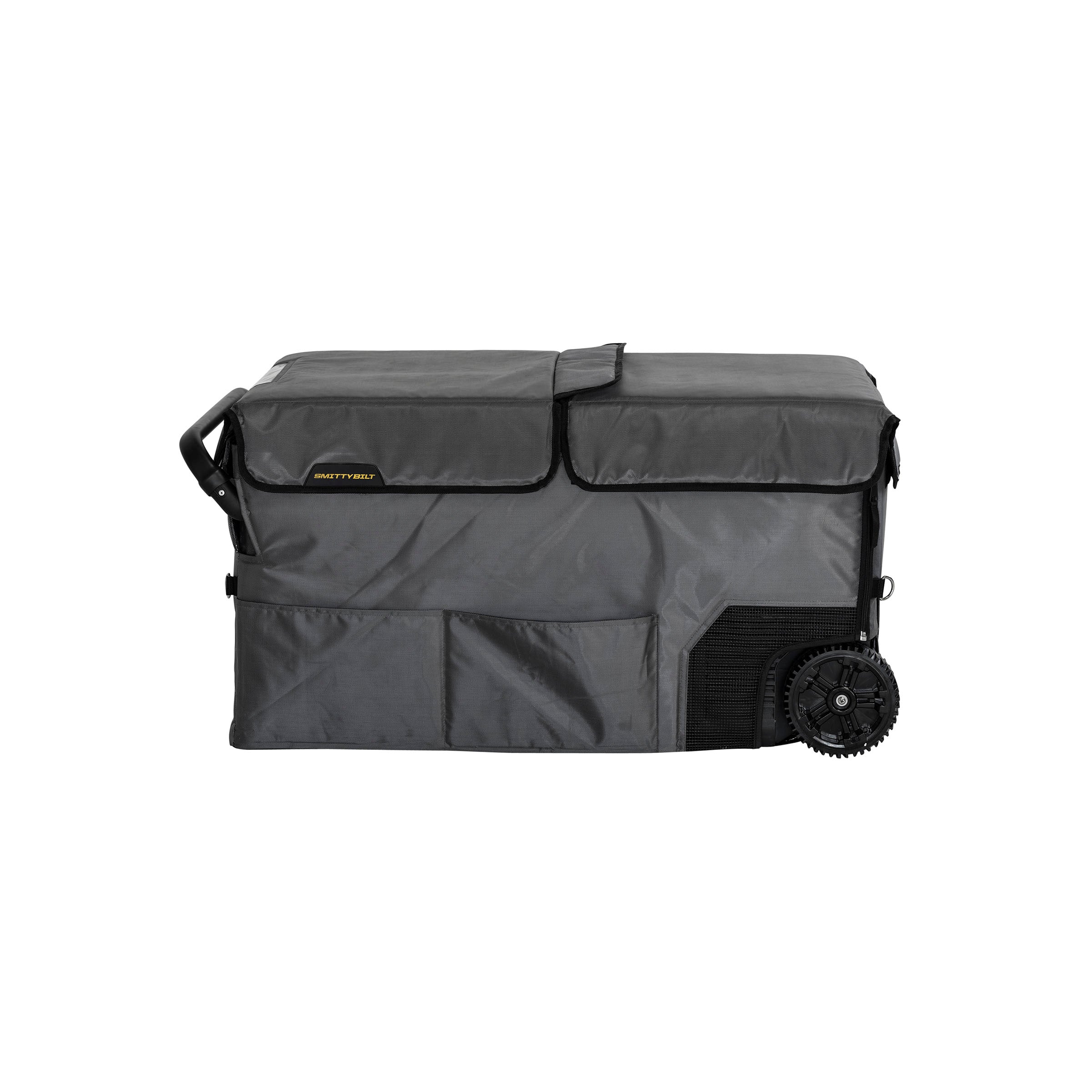 Basecamp 75L Fridge/Freezer Dual Zone Fridge Outside Dimensions 36.9 inch Long x 18.3 Inch Tall x 21.1 Inch Wide Smittybilt