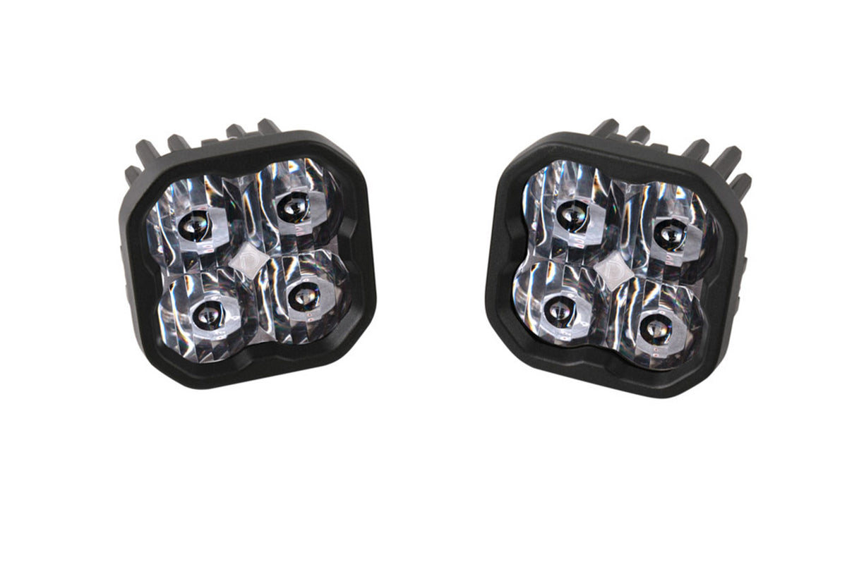 Diode Dynamics SS3 Max WBL White SAE Fog Standard - No Brackets (pair)
