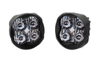 Diode Dynamics SS3 Pro ABL White SAE Fog Angled - No Brackets (pair)