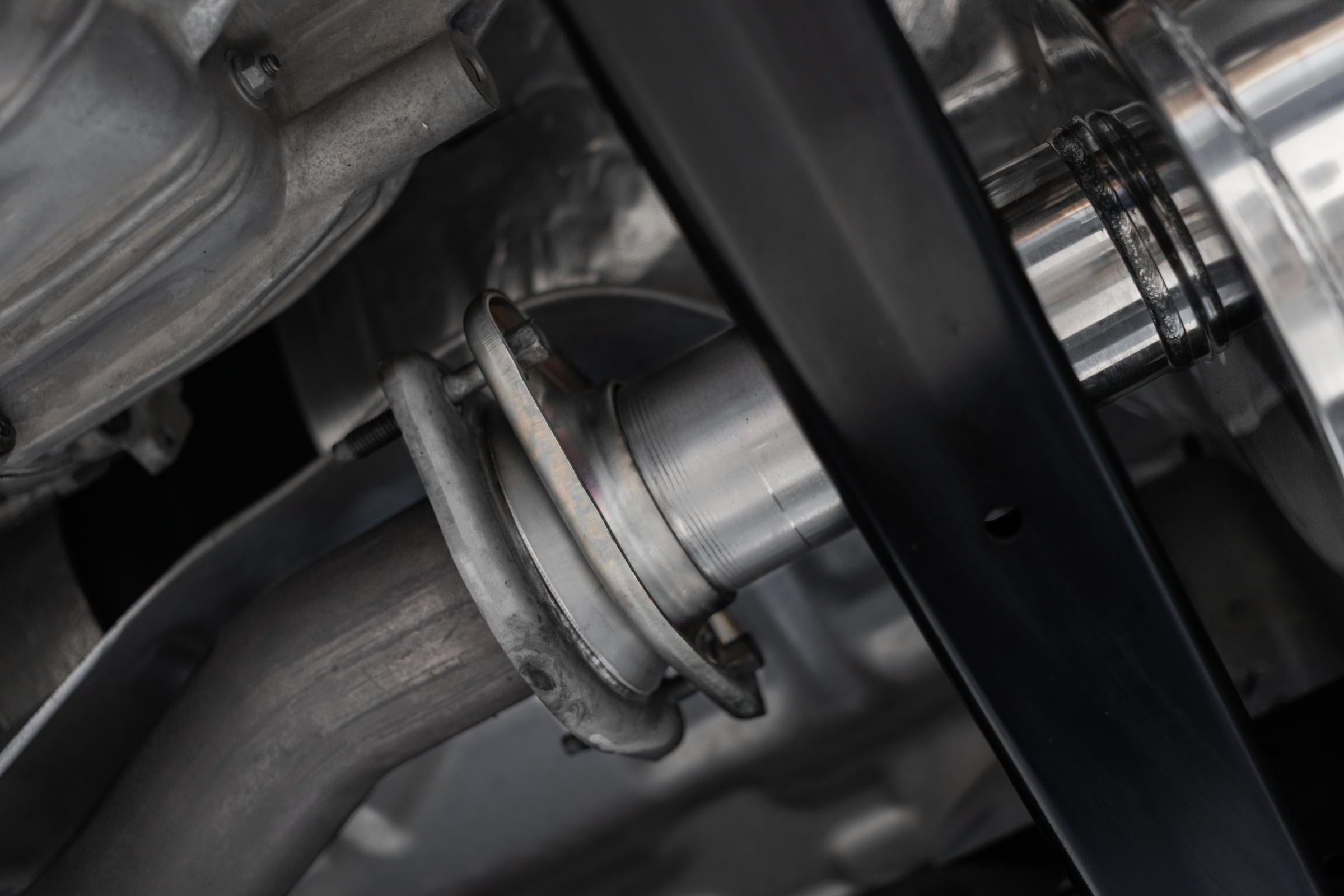 3 inch Cat-Back 2.5 inch Dual Pre-Axle (Street Profile) 21-UP F-150 Black Coated - Apollo Off-Road