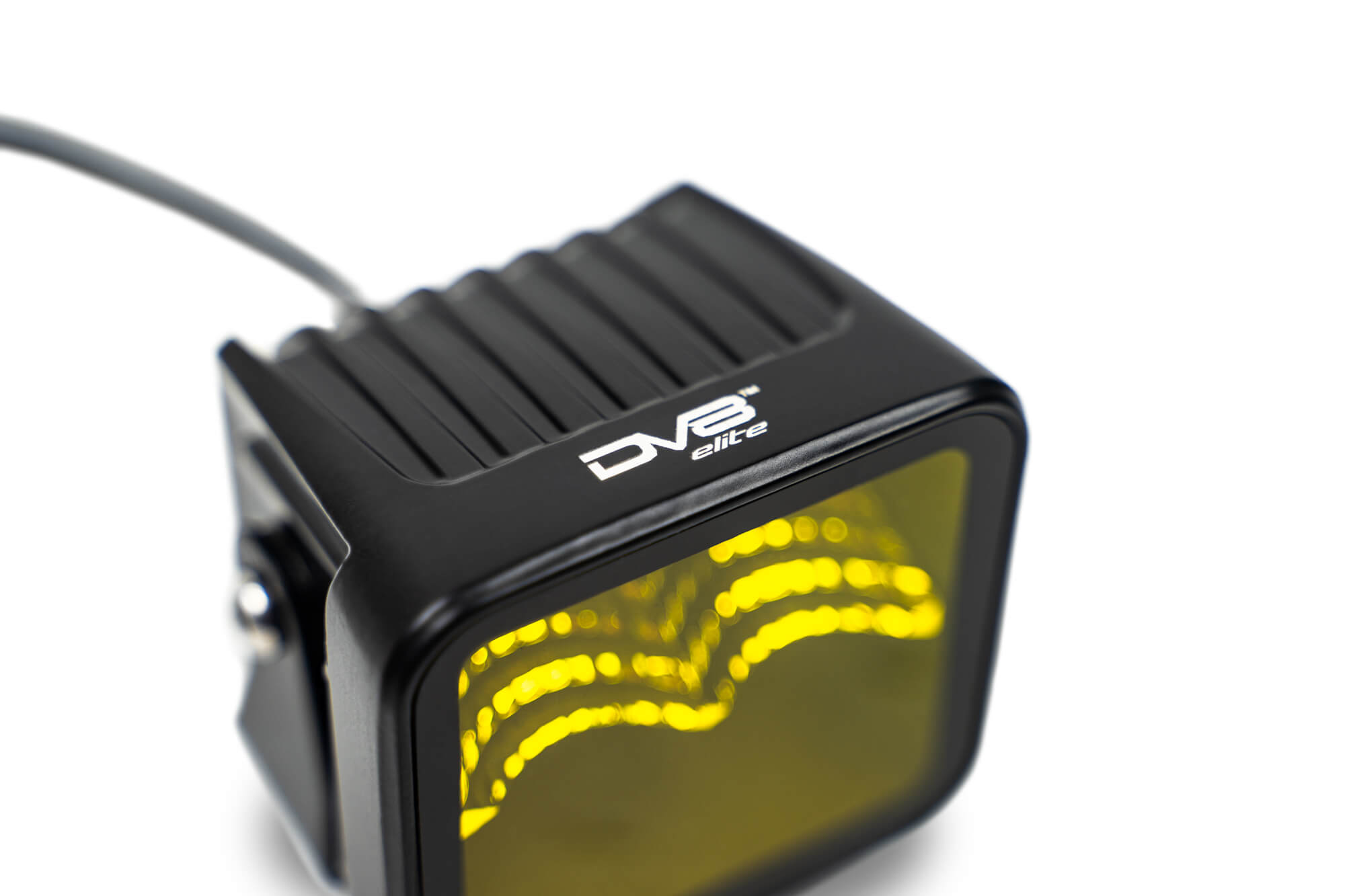 3-inch Elite Series LED Amber Pod Light - Apollo Off-Road