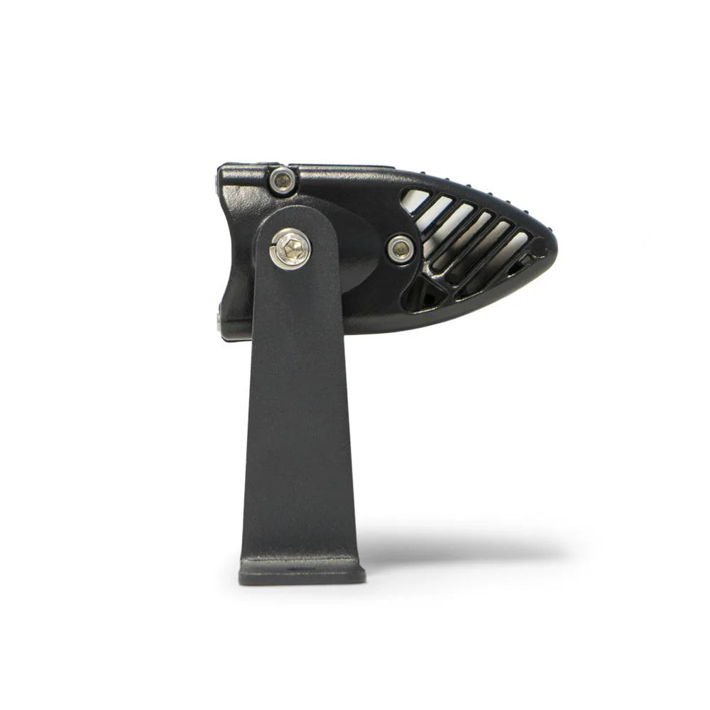 30 in. Single Row LED Light Bar; Chrome Face - Apollo Off-Road