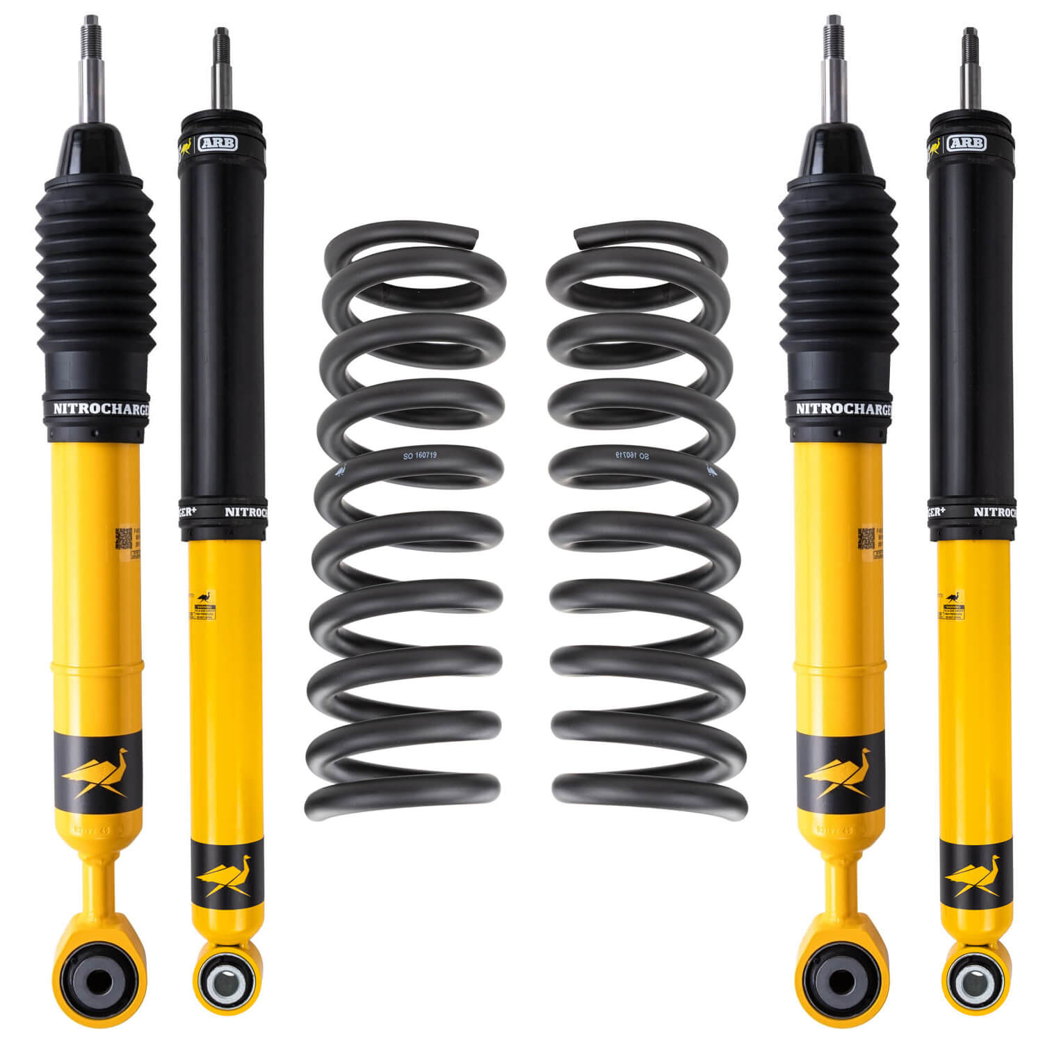 22-26 Toyota Tundra Nitrocharger Plus Suspension Lift Kit 3 in Front 0-330 lb / 0 in Rear