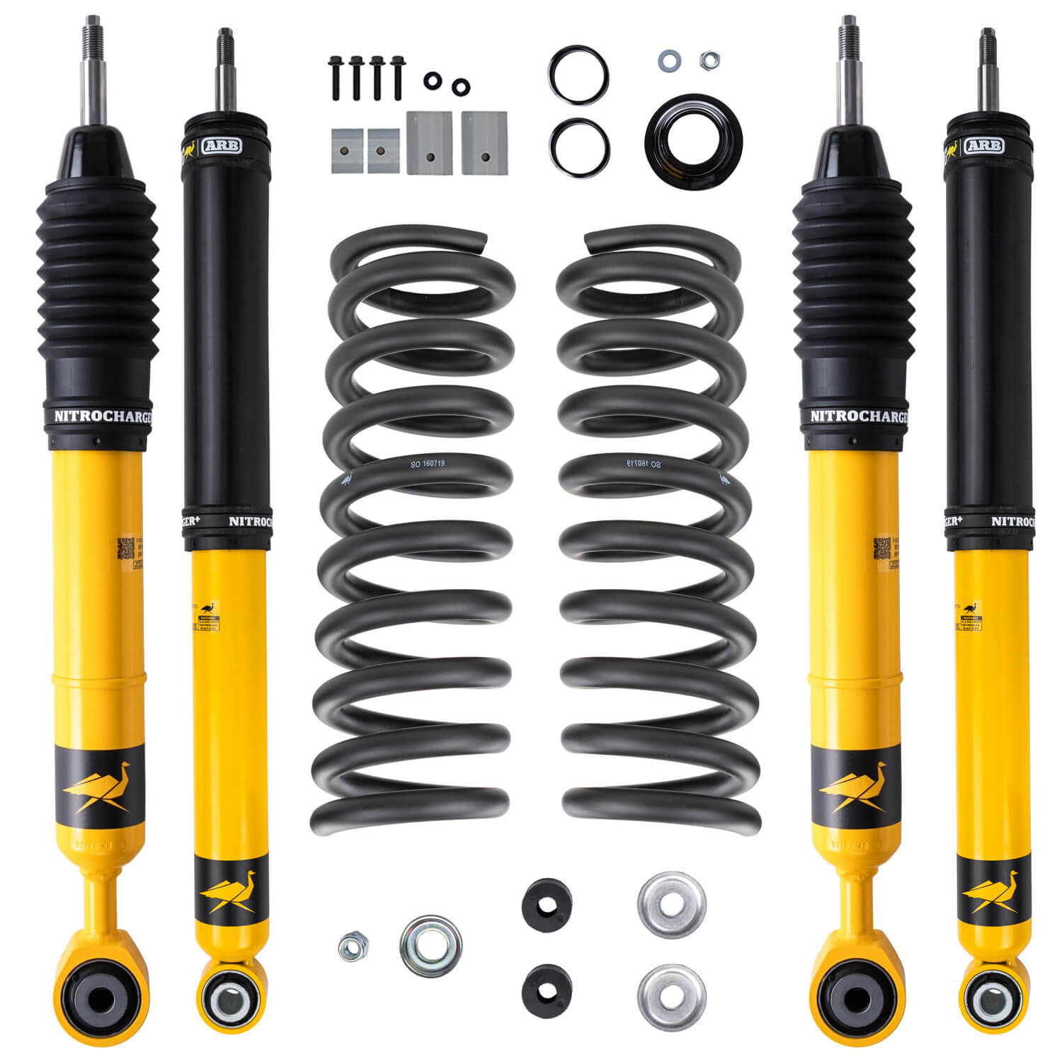 22-26 Toyota Tundra Nitrocharger Plus Suspension Lift Kit 3 in Front 0-330 lb / 0 in Rear
