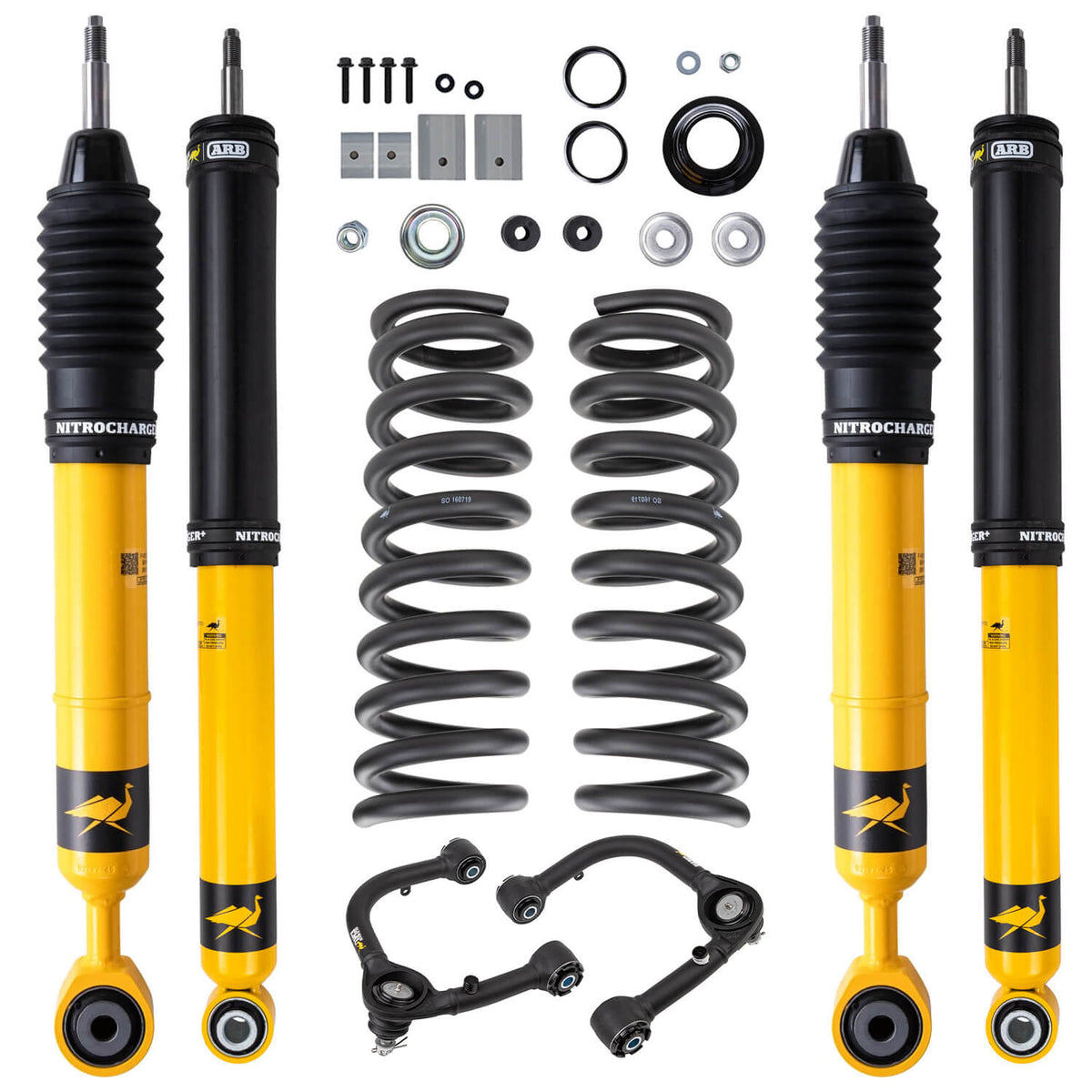 22-26 Toyota Tundra Nitrocharger Plus Suspension Lift Kit 3 in Front 0-330 lb / 0 in Rear with Upper Control Arms