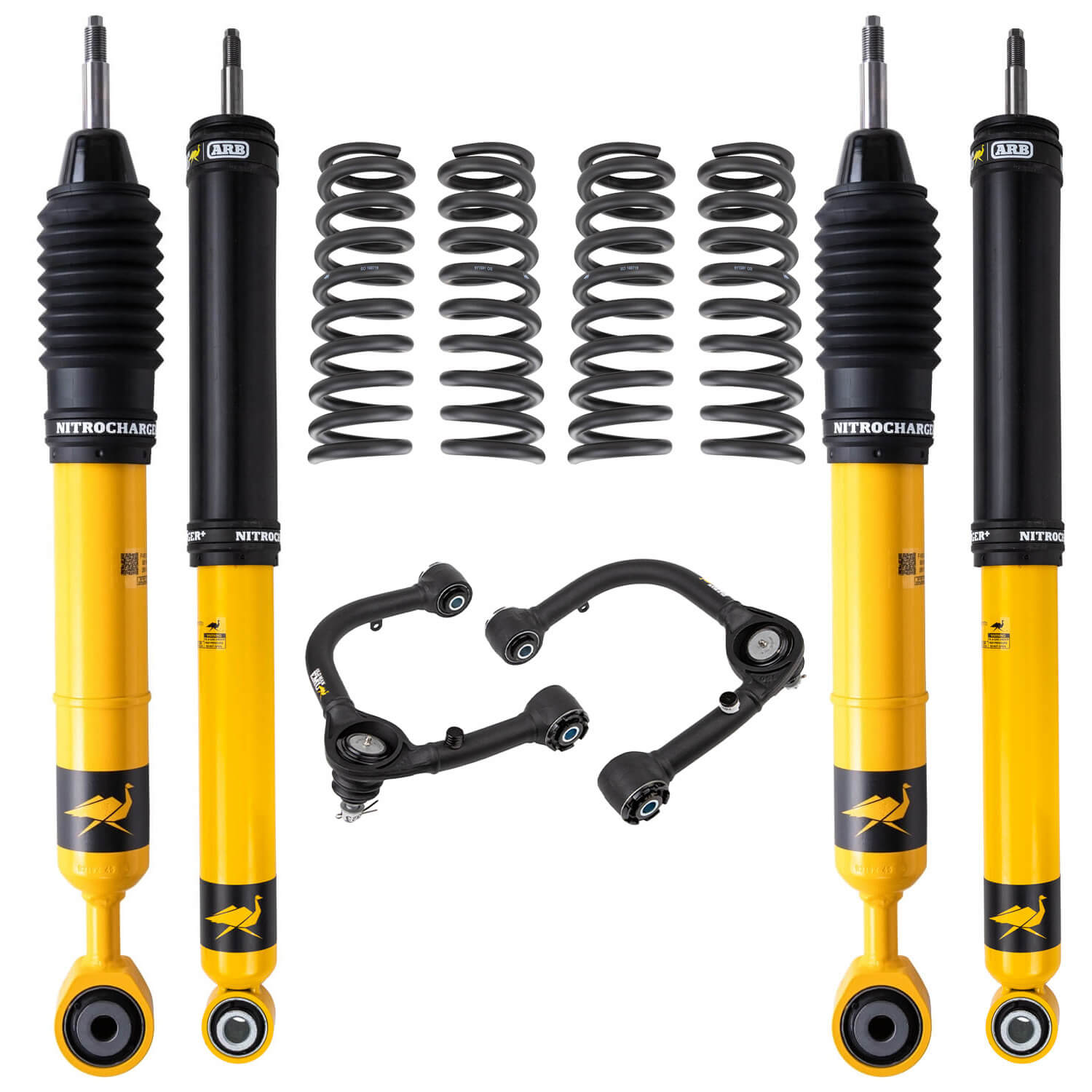 22-26 Toyota Tundra Nitrocharger Plus Suspension Lift Kit 3 in Front 0-330 lb / 2 in Rear with Upper Control Arms