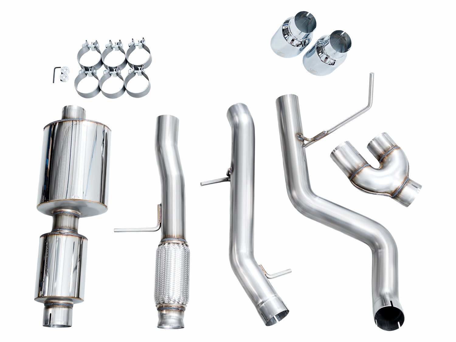 AWE 0FG Exhaust for Chevrolet Tahoe/GMC Yukon/5.3L - Apollo Off-Road