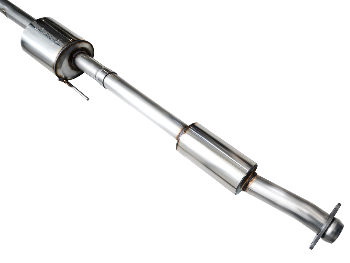 AWE 0FG Resonated Catback for '21+ Ford F-150 Tremor (With Bumper Cutouts) - Chrome Silver Tips