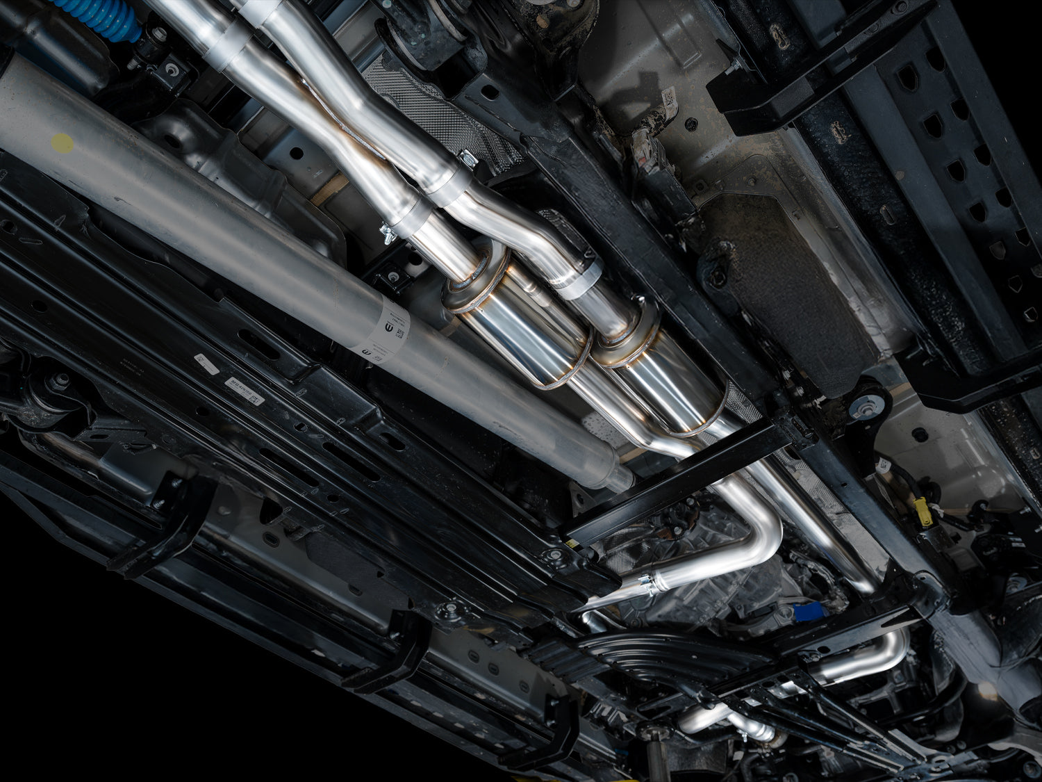 AWE 0FG Catback Exhaust for 2025+ RAM RHO - Chrome Silver Tips