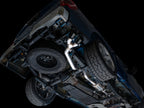 AWE 0FG Dual Side Exit Exhaust for Ford F-150 Regular Cab - 4.5" Diamond Black Tips