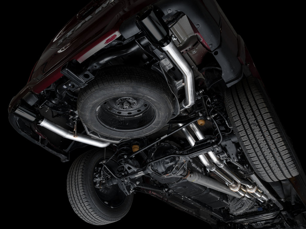 AWE 0FG Catback Exhaust for 2025+ RAM 1500 3.0TT Standard and High Output - Diamond Black Tips
