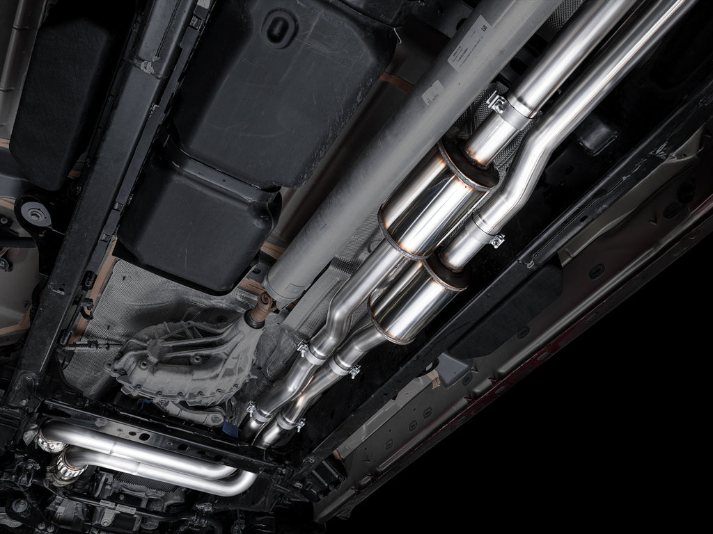AWE 0FG Catback Exhaust for 2025+ RAM 1500 3.0TT Standard and High Output - Diamond Black Tips