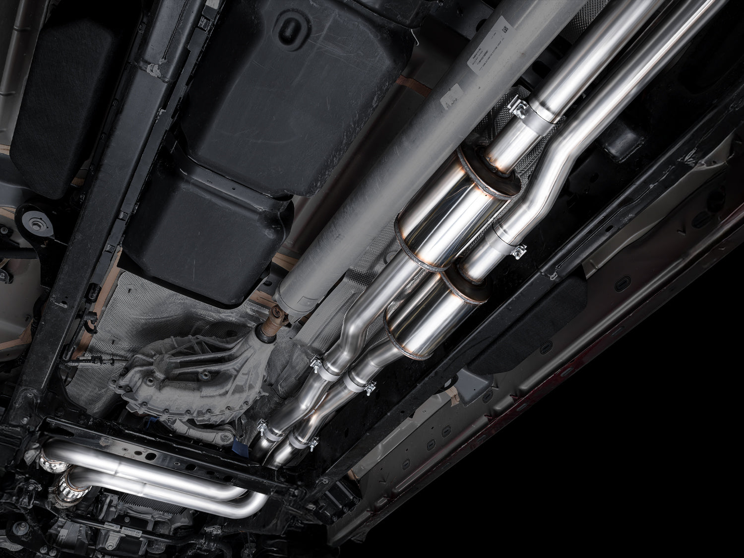 AWE 0FG Catback Exhaust for 2025+ RAM 1500 3.0TT Standard and High Output - Diamond Black Tips