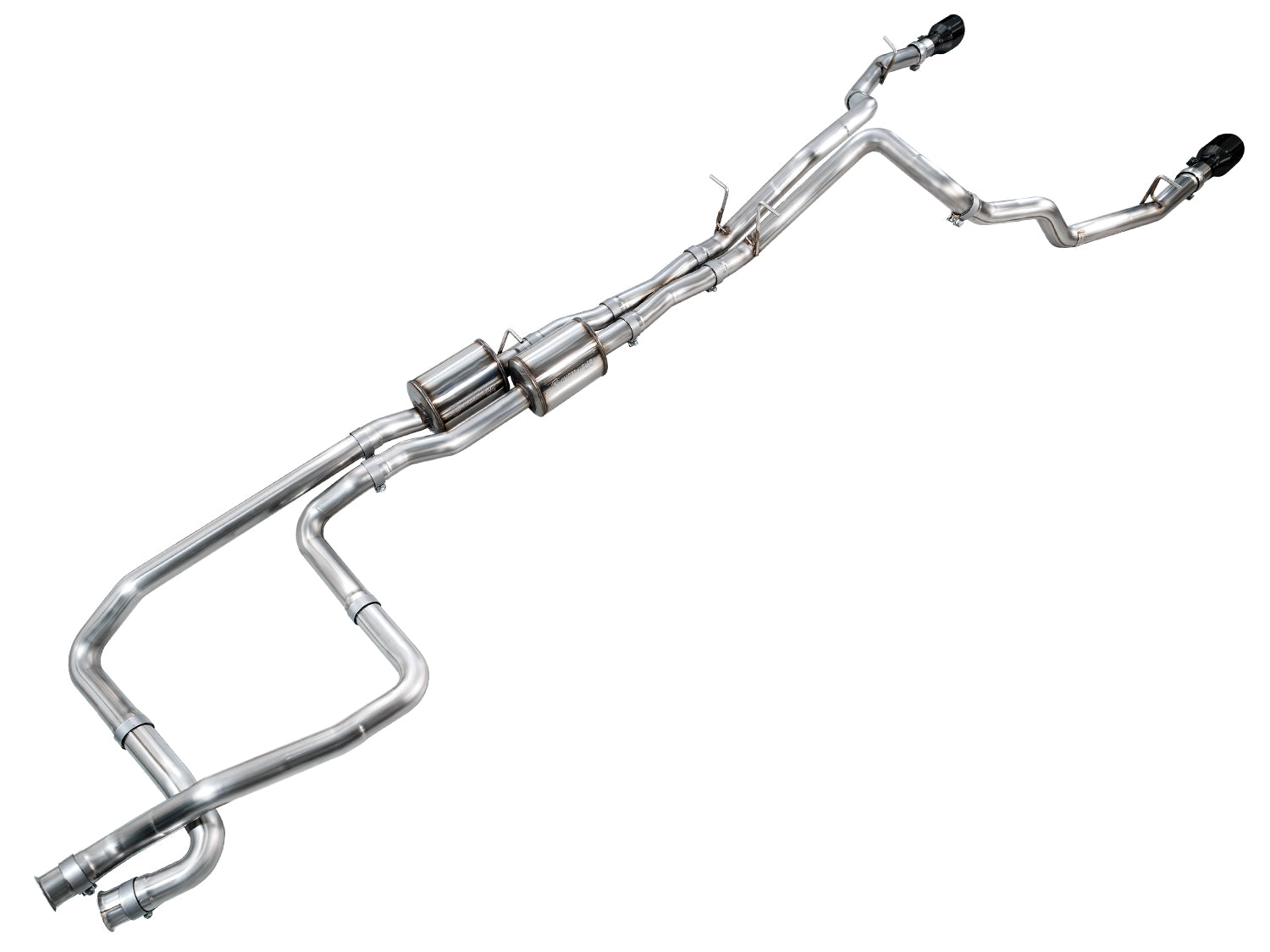AWE 0FG Catback Exhaust for 2025+ RAM RHO - Diamond Black Tips