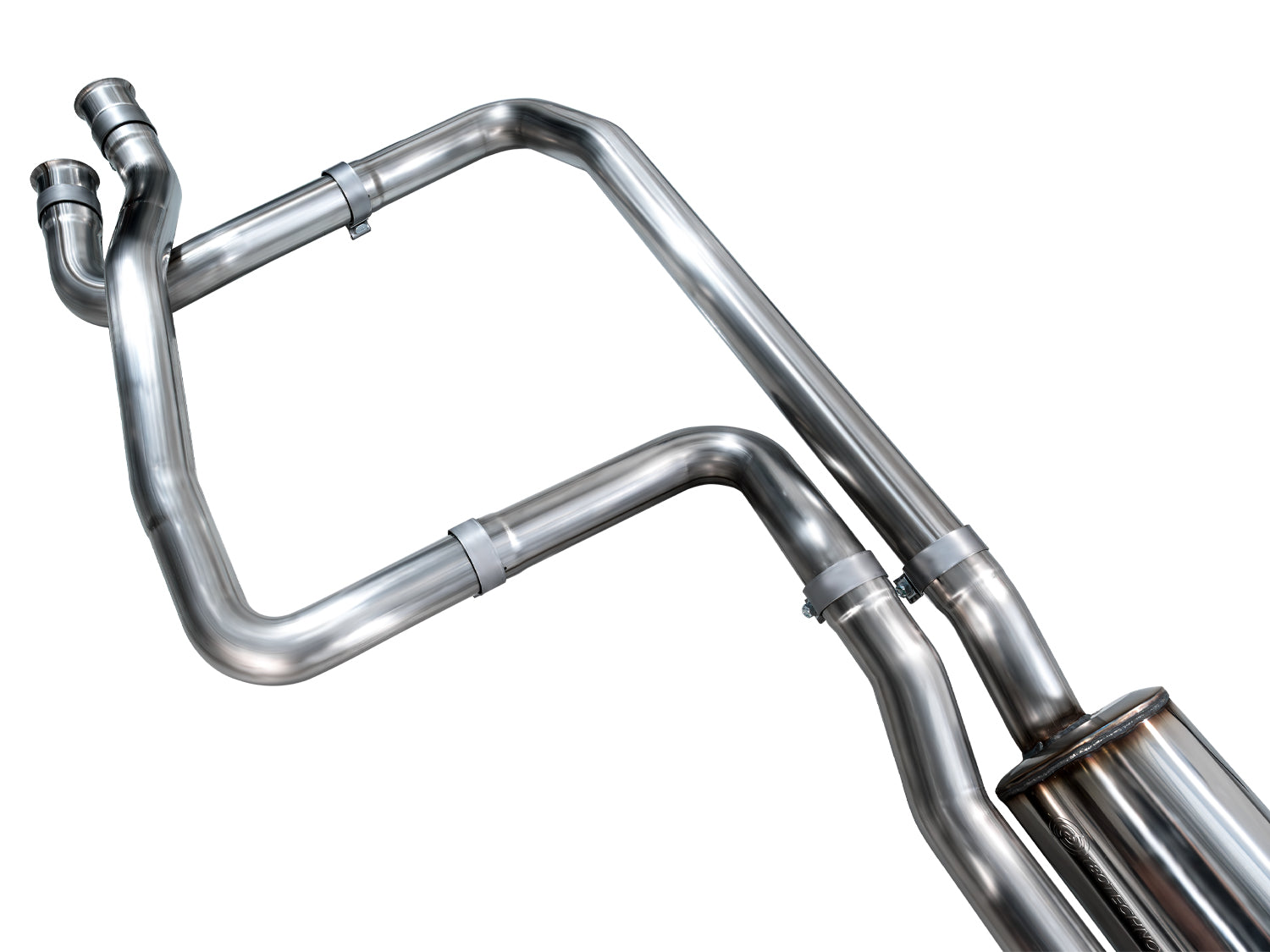 AWE 0FG Catback Exhaust for 2025+ RAM RHO - Diamond Black Tips