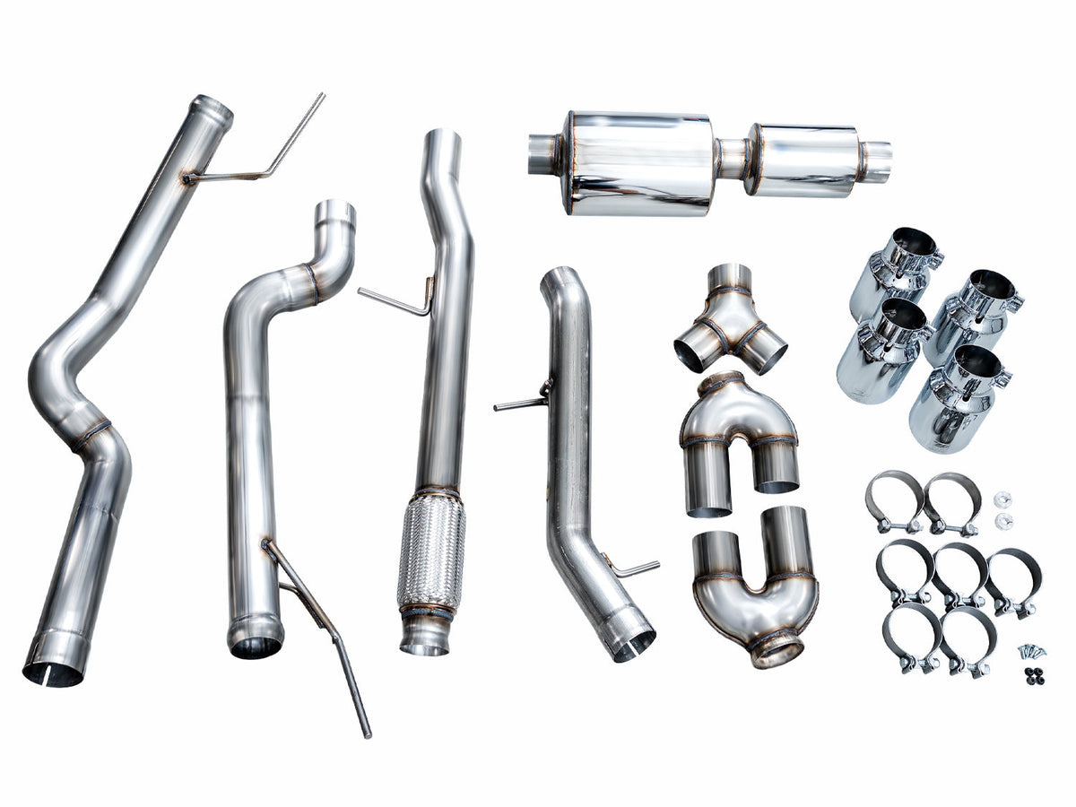AWE 0FG Exhaust for Chevrolet Suburban/GMC Yukon XL/5.3L - Apollo Off-Road