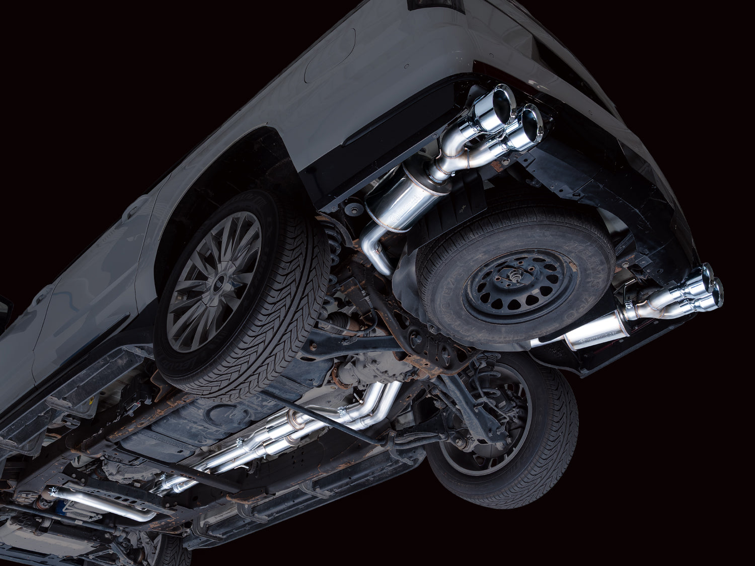 AWE 0FG Exhaust for Cadillac Escalade ESV 6.2L