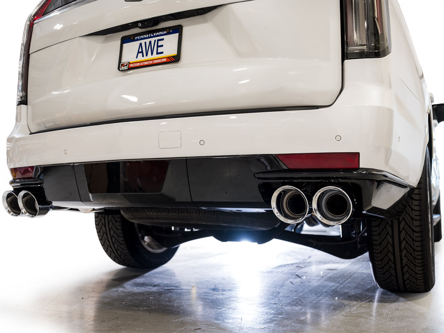AWE 0FG Exhaust for Cadillac Escalade ESV 6.2L