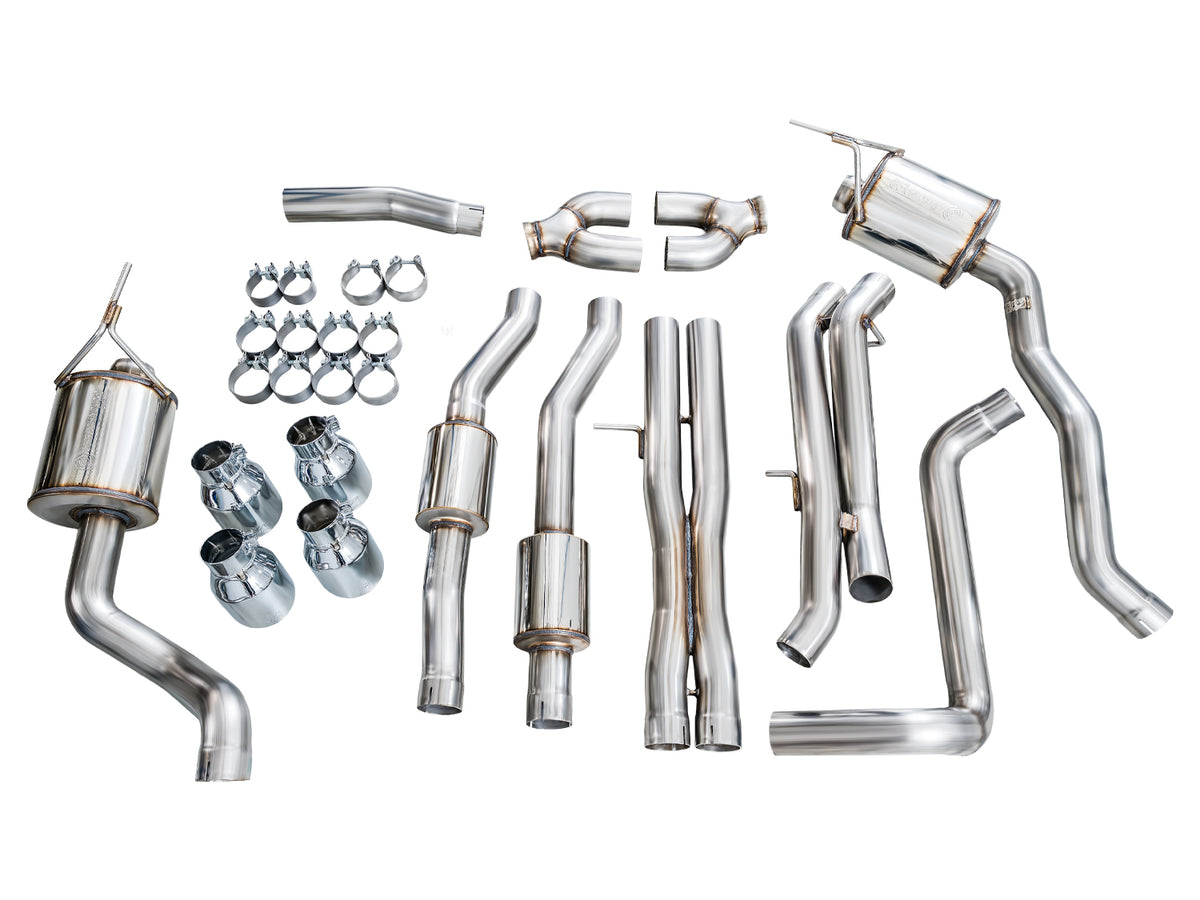 AWE 0FG Exhaust for Cadillac Escalade ESV 6.2L