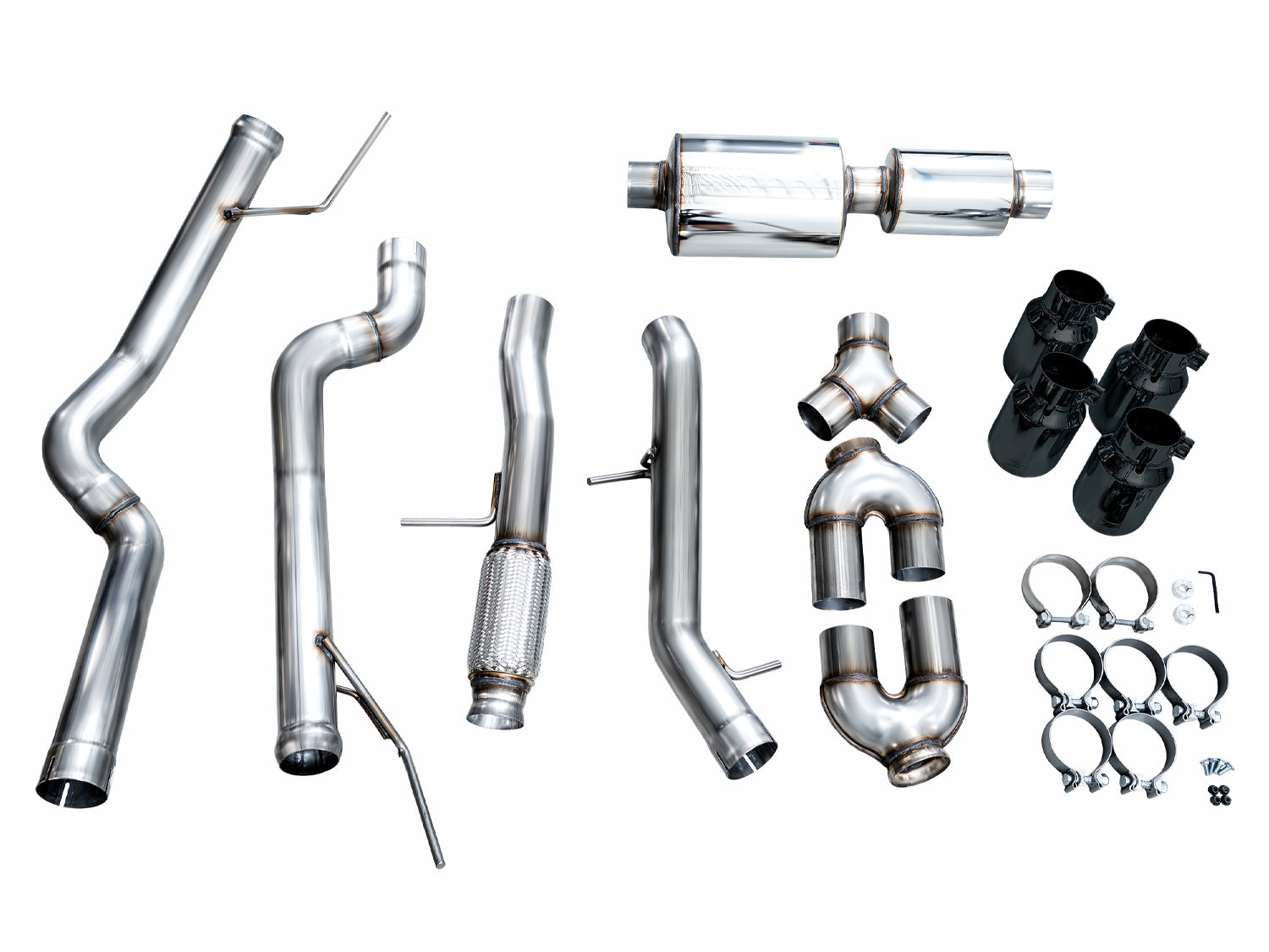 AWE 0FG Exhaust for Chevrolet Tahoe/GMC Yukon/5.3L - Apollo Off-Road