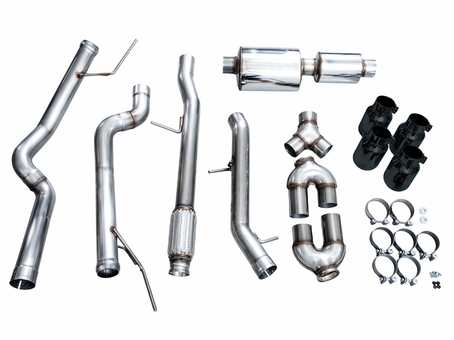 AWE 0FG Exhaust for Chevrolet Suburban/GMC Yukon XL/5.3L - Apollo Off-Road