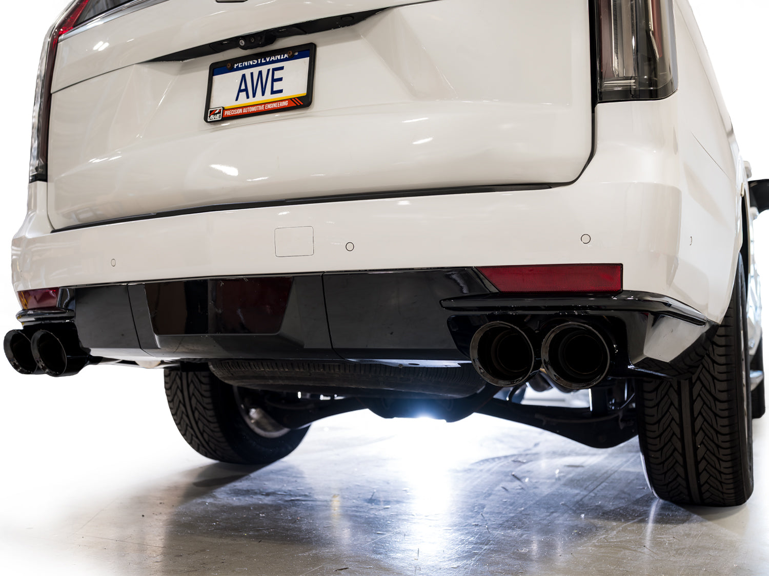 AWE 0FG Exhaust for Cadillac Escalade ESV 6.2L