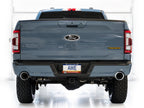 AWE 0FG Non-Resonated Catback for '21+ Ford F-150 Tremor (With Bumper Cutouts) - Chrome Silver Tips