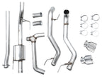AWE 0FG Non-Resonated Catback for '21+ Ford F-150 Tremor (With Bumper Cutouts) - Chrome Silver Tips