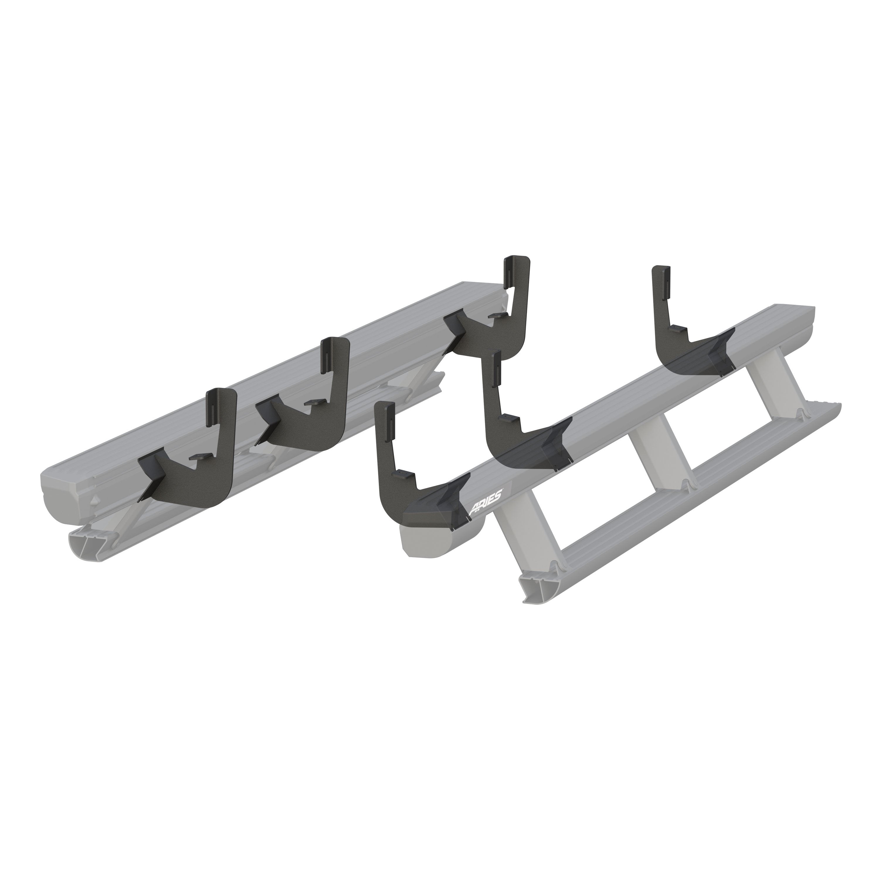 ARIES Mounting Brackets for ActionTrac, 2019-2026 Chevy/GMC Silverado/Sierra 1500, 2020-2026 Chevy/GMC Silverado/Sierra 2500HD/3500HD, 2021 Chevy Tahoe